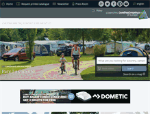 Tablet Screenshot of leadingcampings.com